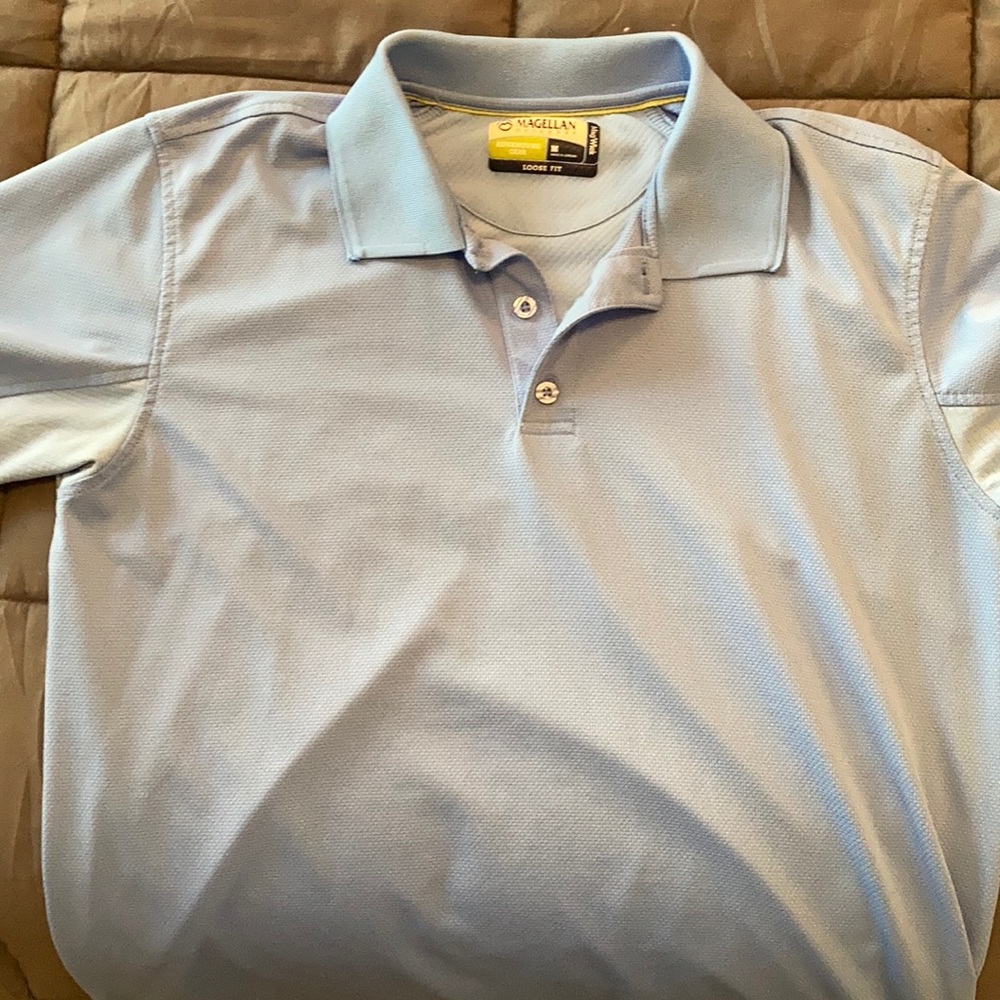 Light blue polo
